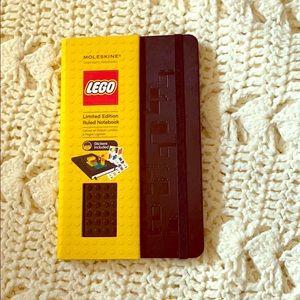 Black LEGO Moleskine notebook